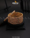 Flower Pettern Bangles - House Of Zarish