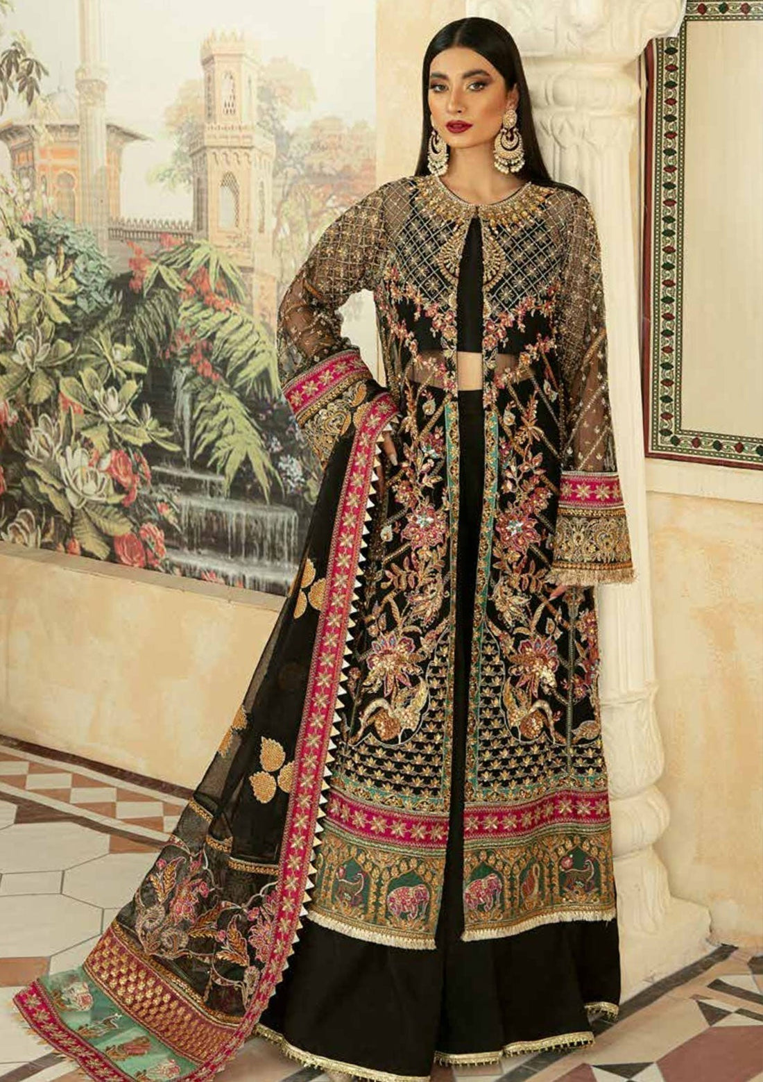 Maryam Hussain | Marwa Festive Collection | KAIYNAT - House of Zarish