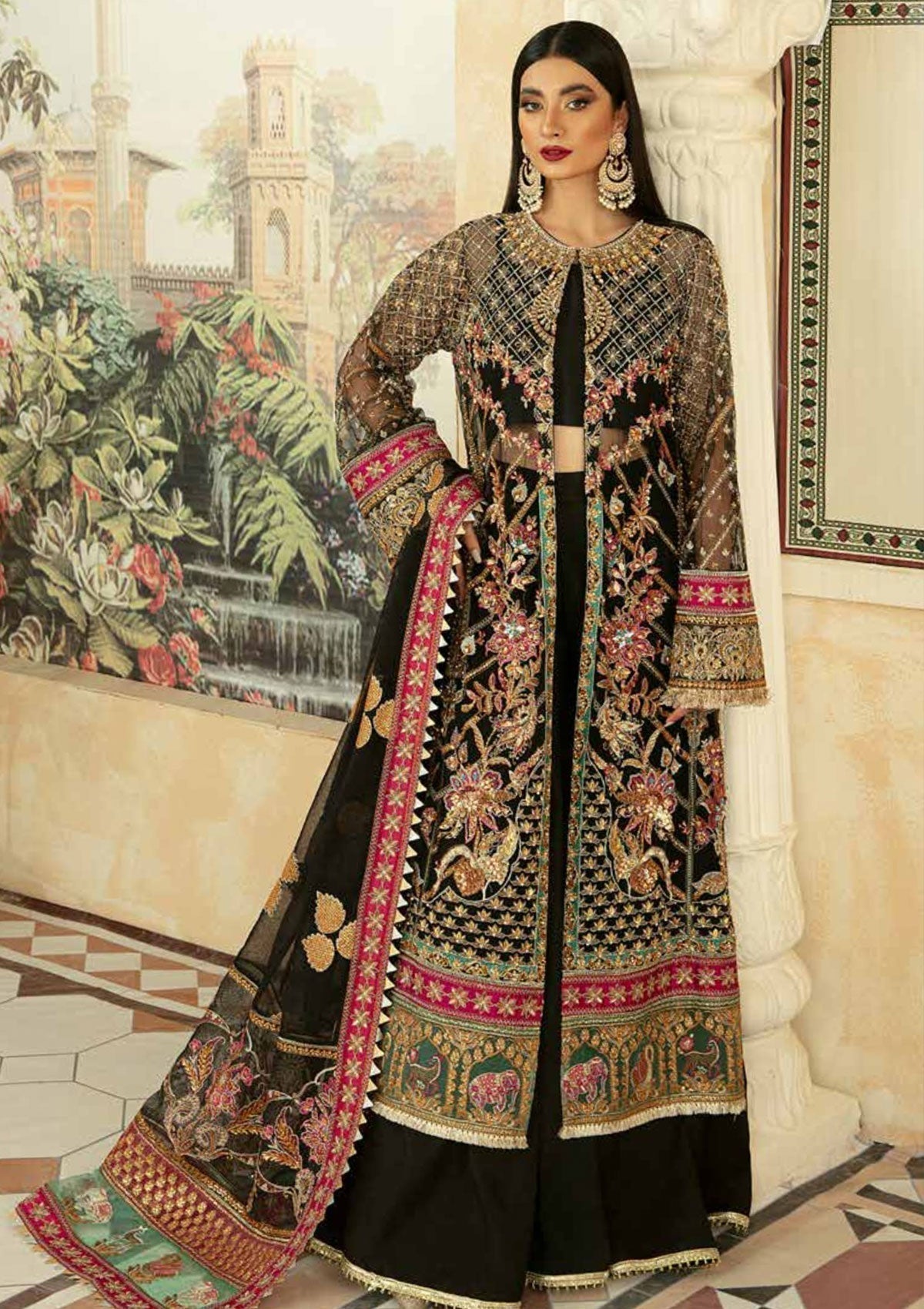 Maryam Hussain | Marwa Festive Collection | KAIYNAT - House of Zarish