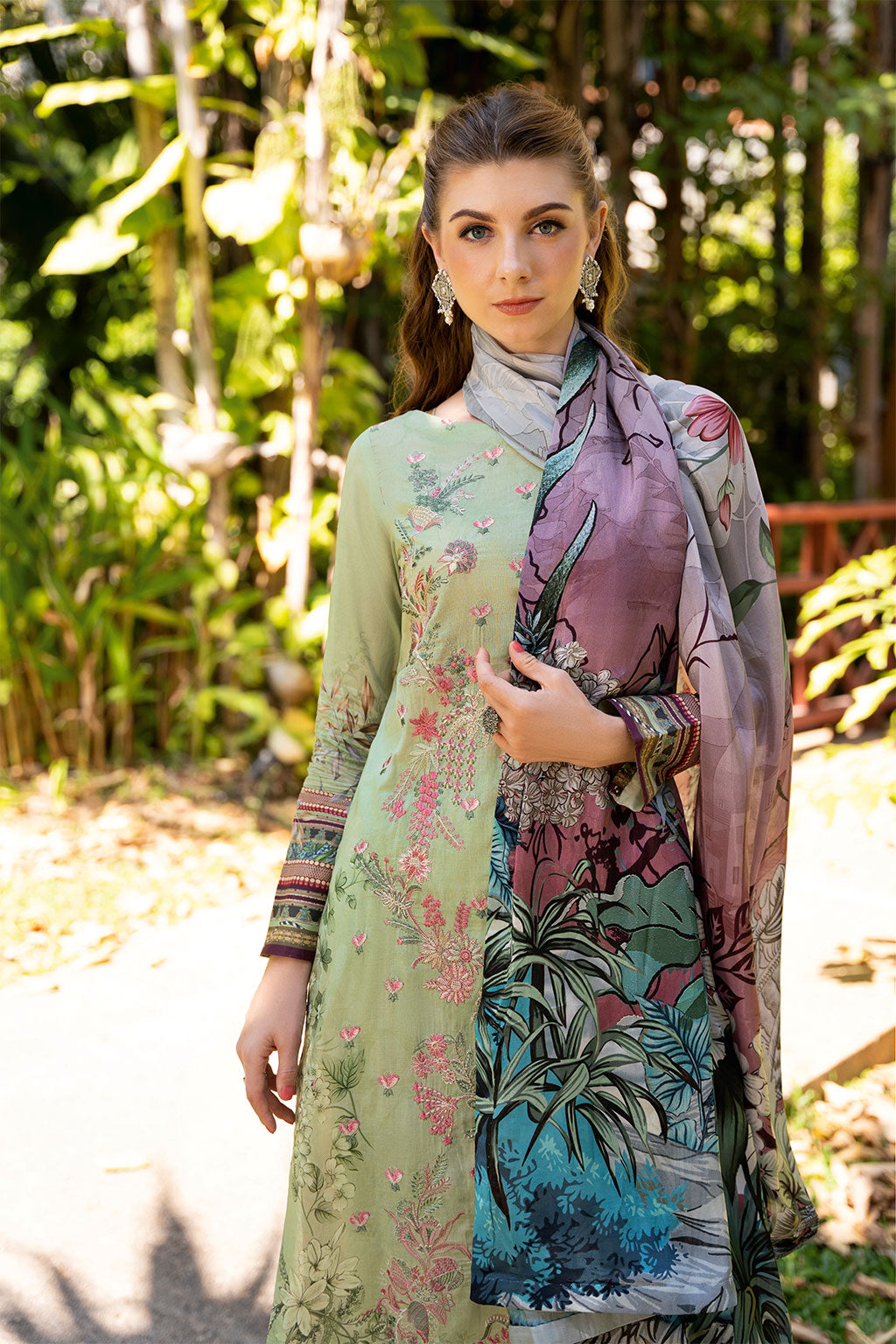 Ramsha | Ghazal Luxury Lawn | G-304 - House Of Anaya