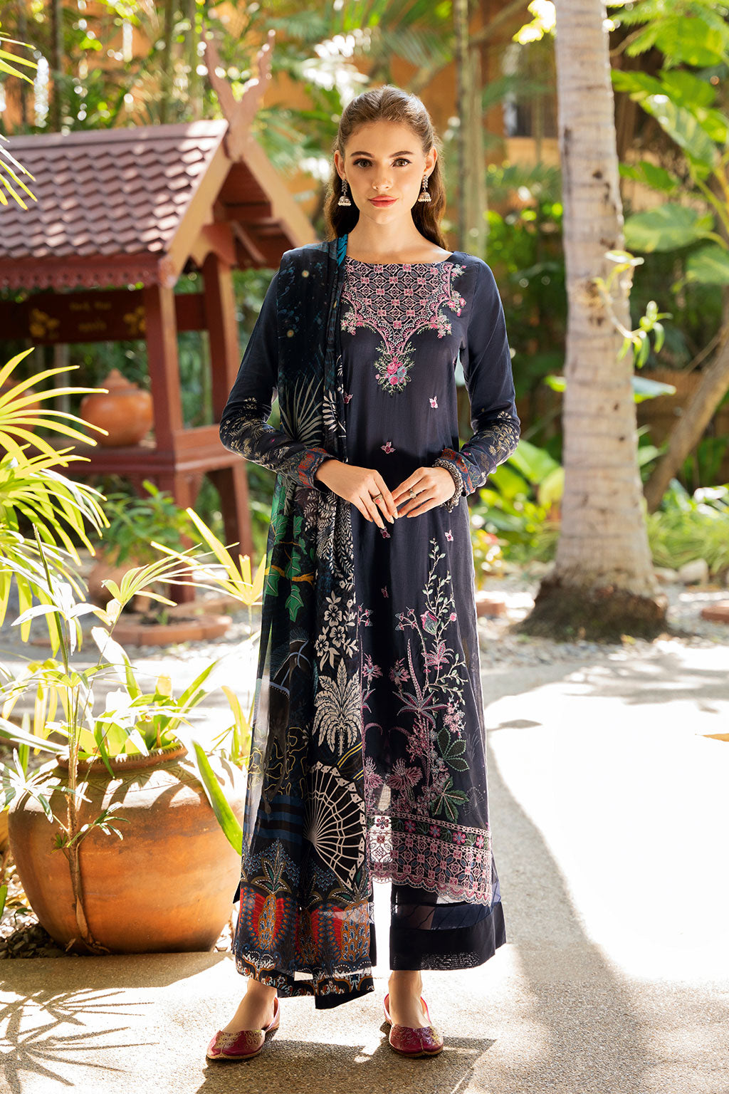 Ramsha | Ghazal Luxury Lawn | - House Of Anaya