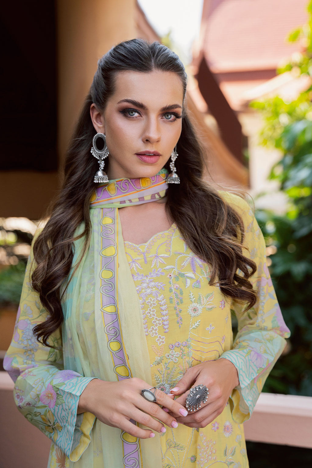 Ramsha | Ghazal Luxury Lawn | G-308 - House Of Anaya