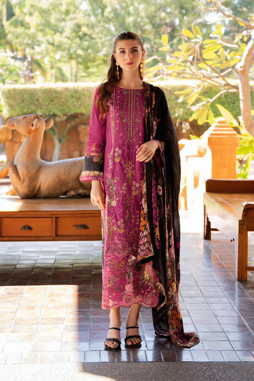 Ramsha | Ghazal Luxury Lawn | G-311 - House Of Anaya