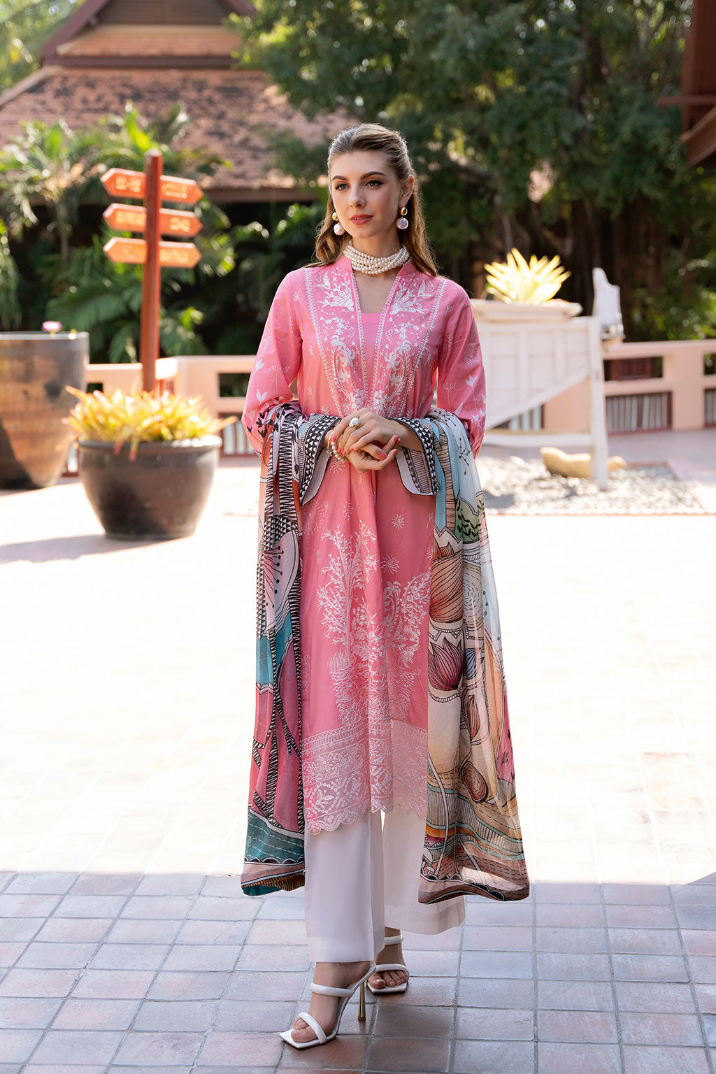 Ramsha | Ghazal Luxury Lawn | G-307 - House Of Anaya