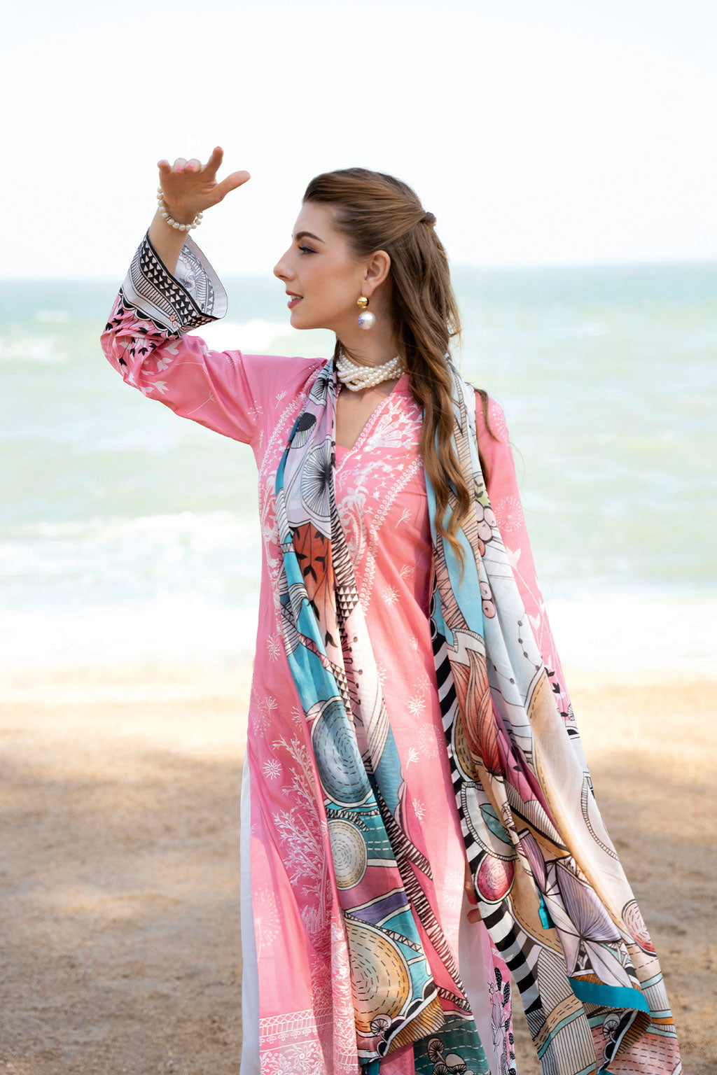 Ramsha | Ghazal Luxury Lawn | G-307 - House Of Anaya