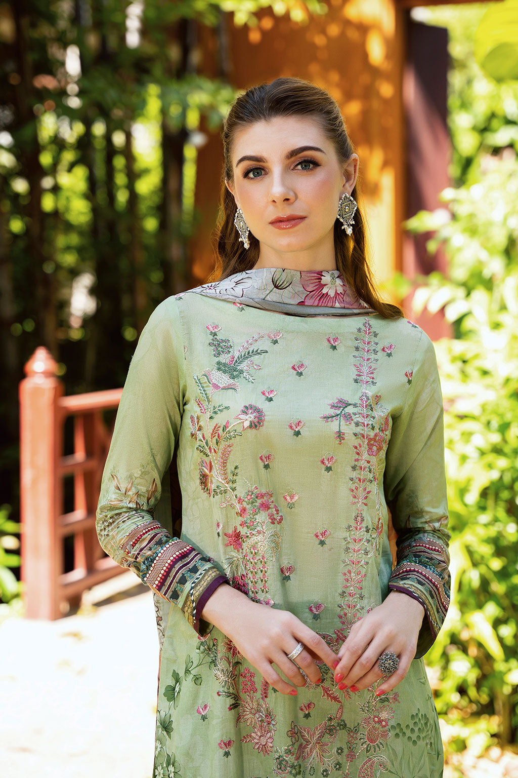 Ramsha | Ghazal Luxury Lawn | G-304 - House Of Anaya