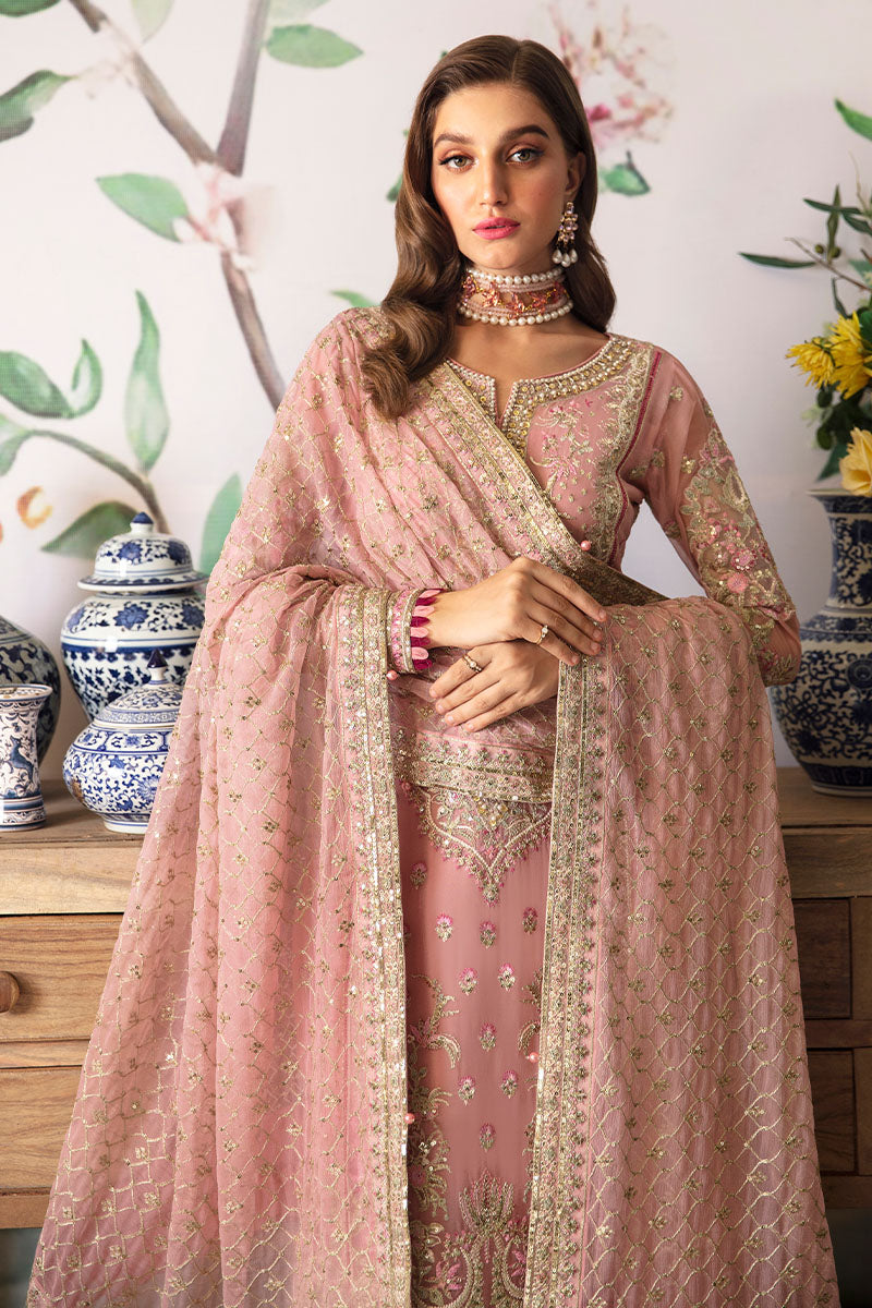Gulaal | Embroidered Chiffon 24 | Viviana - House Of Anaya
