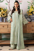 Gulaal | Embroidered Chiffon 24 | Jade - House Of Anaya