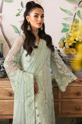 Gulaal | Embroidered Chiffon 24 | Jade - House Of Anaya