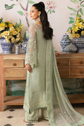 Gulaal | Embroidered Chiffon 24 | Jade - House Of Anaya