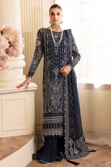 Gulaal | Embroidered Chiffon 24 | Evara - House Of Anaya