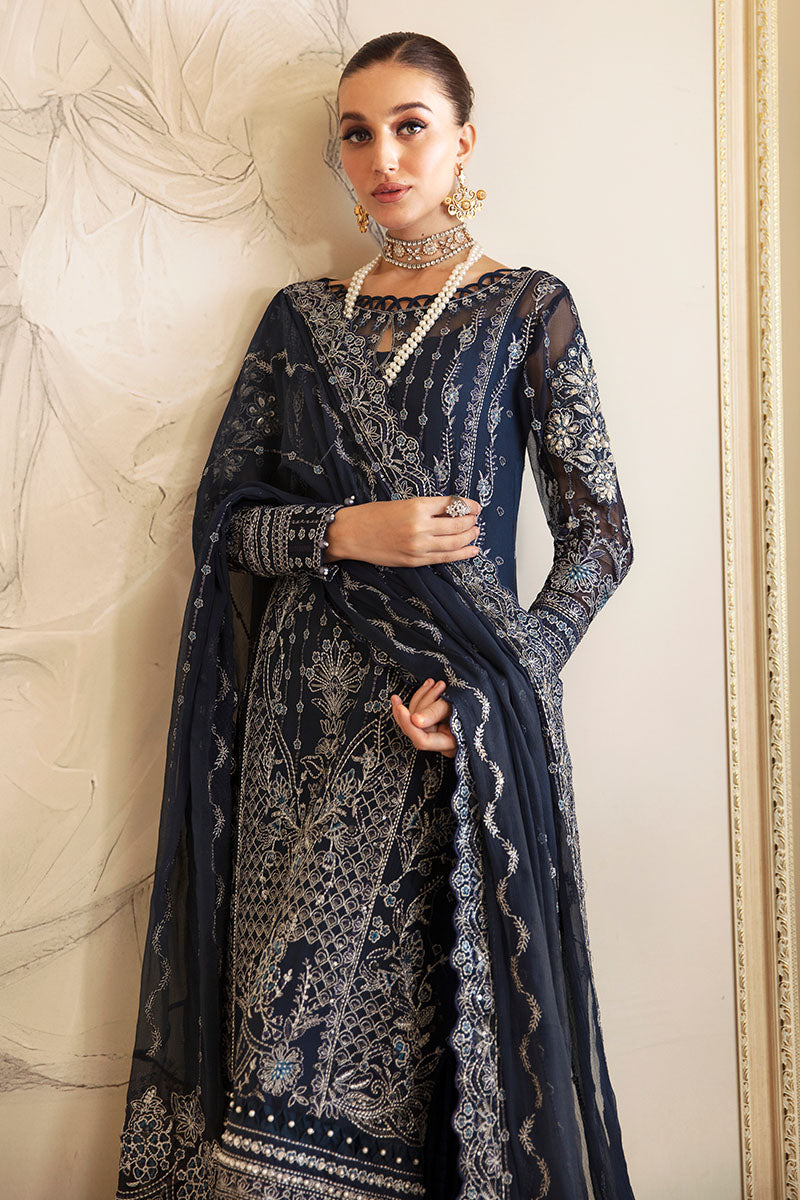 Gulaal | Embroidered Chiffon 24 | Evara - House Of Anaya
