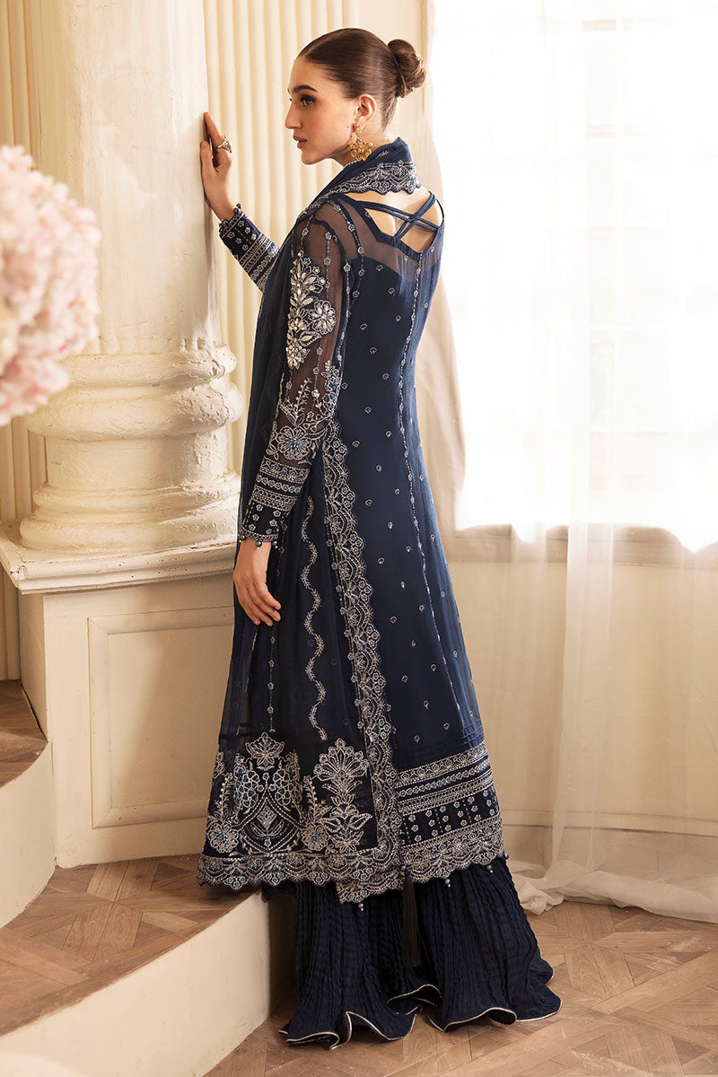 Gulaal | Embroidered Chiffon 24 | Evara - House Of Anaya