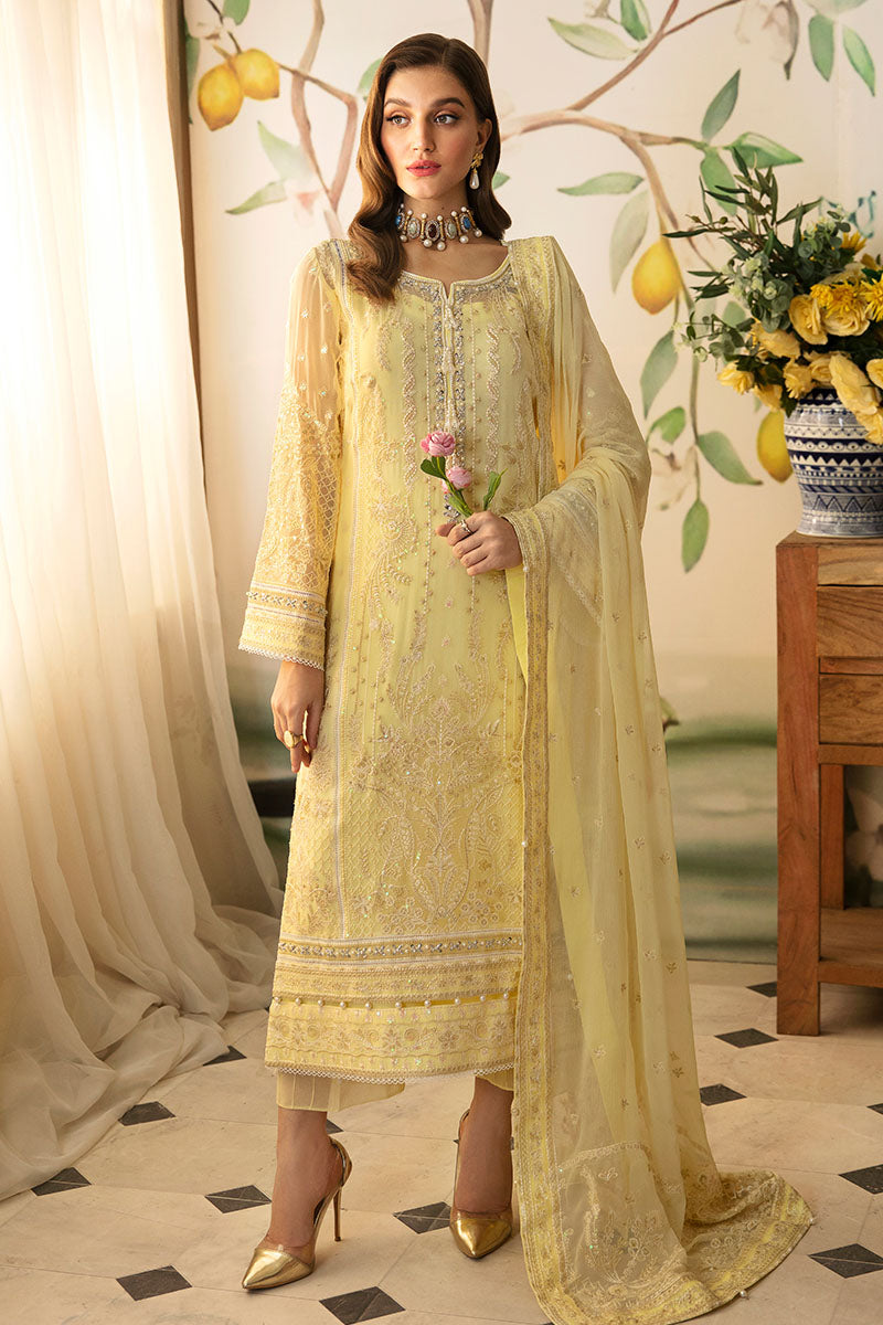 Gulaal | Embroidered Chiffon 24 | Estrella - House Of Anaya