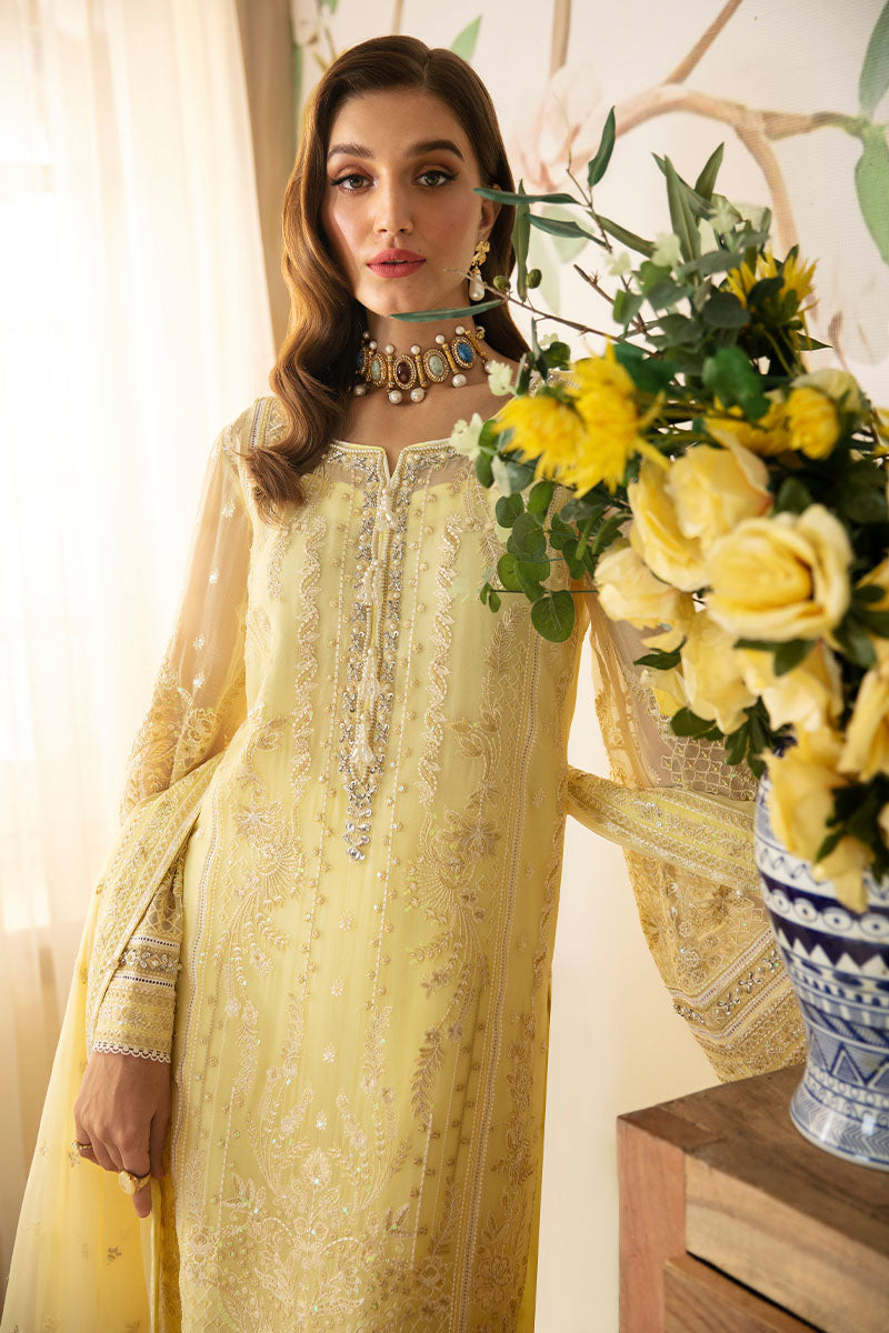 Gulaal | Embroidered Chiffon 24 | Estrella - House Of Anaya