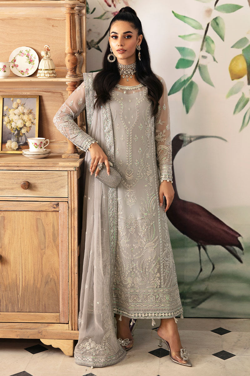 Gulaal | Embroidered Chiffon 24 | Aubrey - House Of Anaya