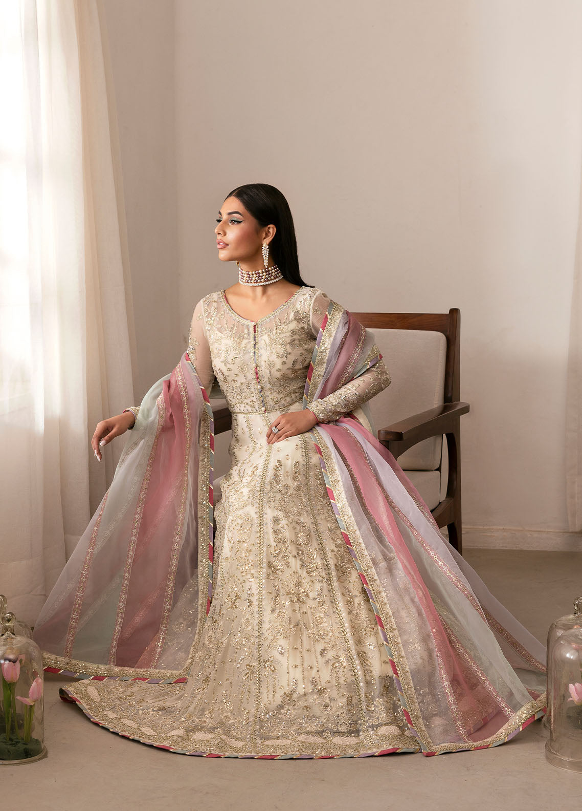 Gulaal | Reverie Embroidered Chiffon | CHIRAGH