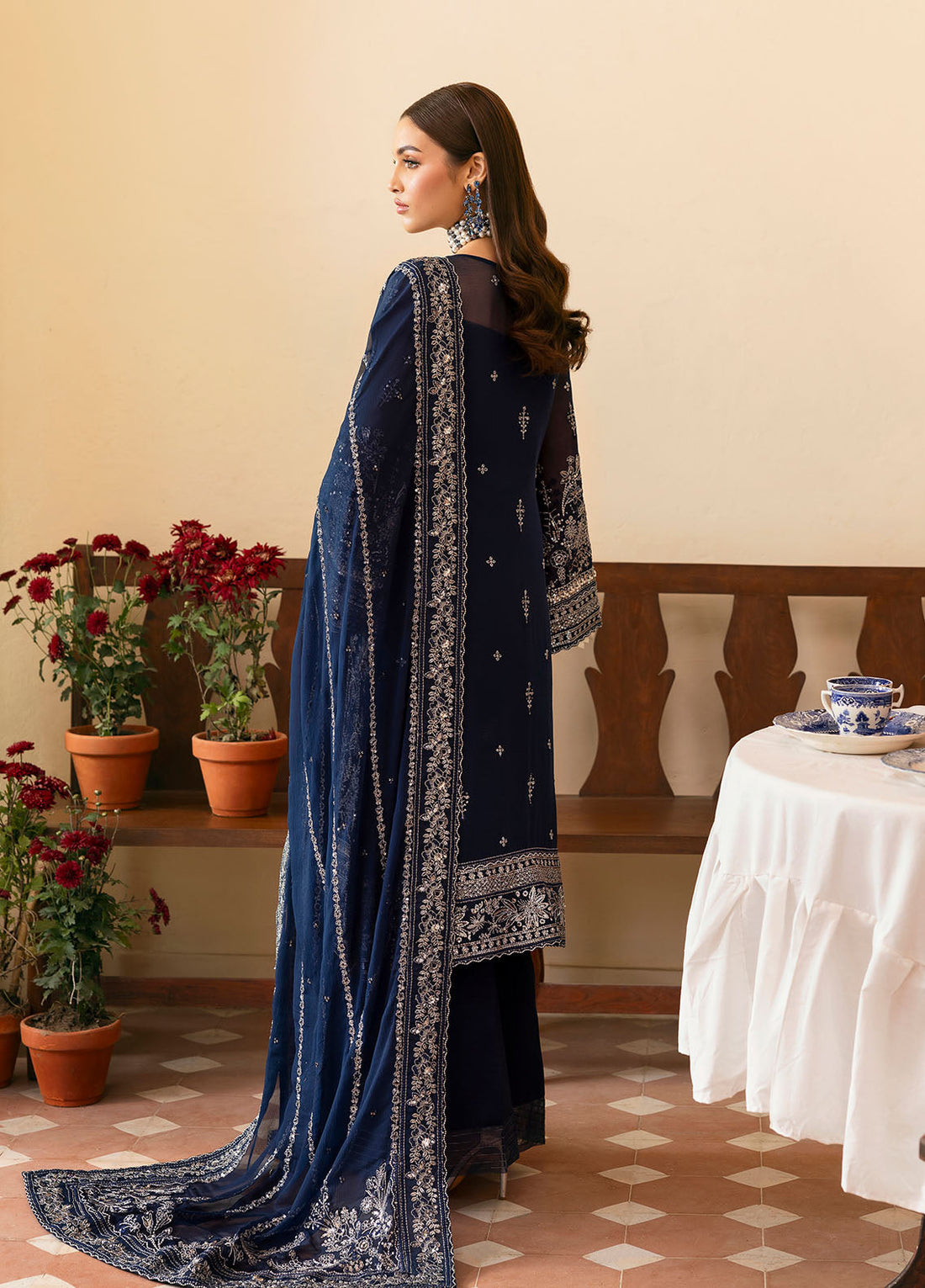 Gulaal | Reverie Embroidered Chiffon | ARISTA - House Of Anaya