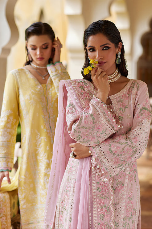 Gulaal | Luxury Lawn 25 | Magnolia - House Of Anaya