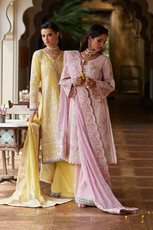 Gulaal | Luxury Lawn 25 | Magnolia - House Of Anaya