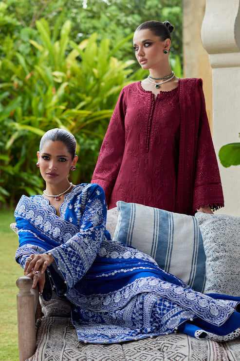 Gulaal | Luxury Lawn 25 | Cynara - House Of Anaya