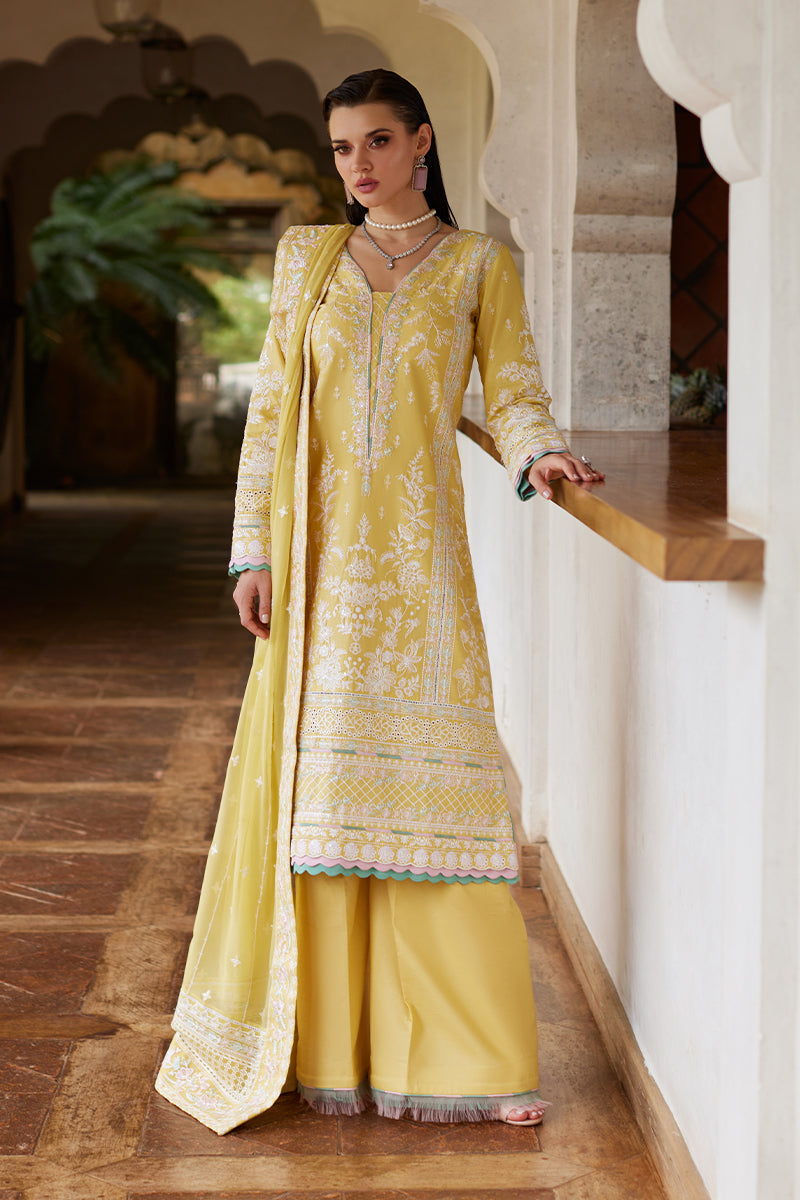 Gulaal | Luxury Lawn 25 | Iris - House Of Anaya