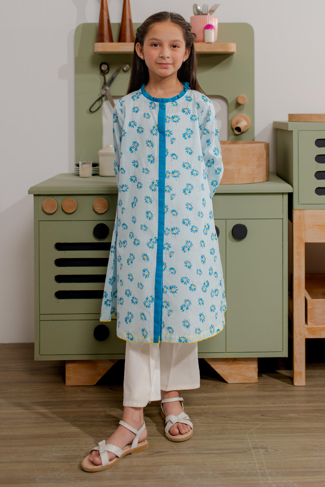 Zellbury Girls | 1 Piece Cambric | Kurta - 2677 - House Of Zarish
