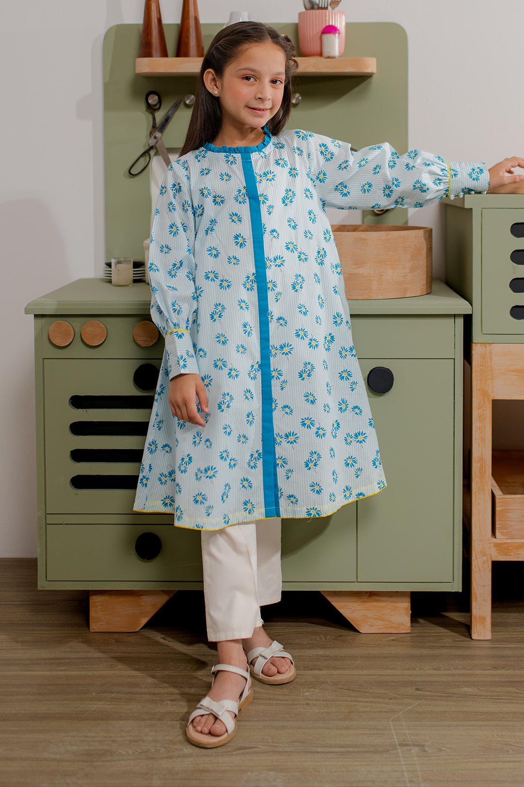 Zellbury Girls | 1 Piece Cambric | Kurta - 2677 - House Of Zarish