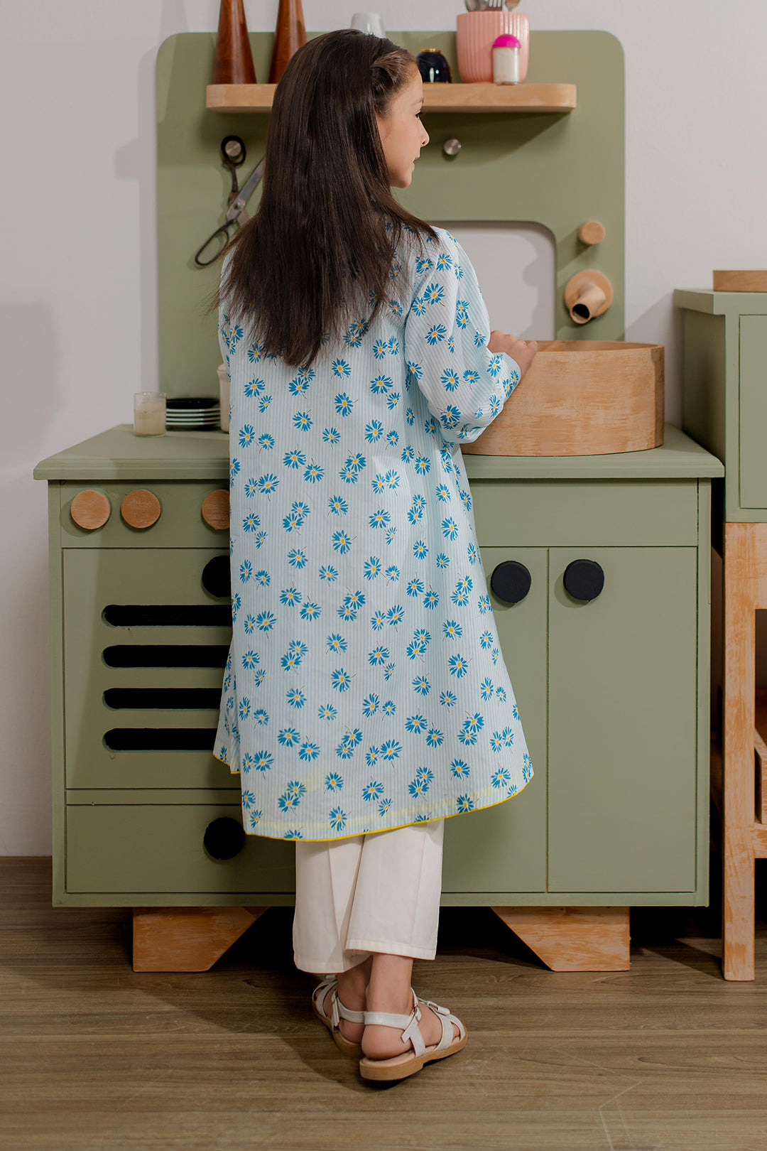 Zellbury Girls | 1 Piece Cambric | Kurta - 2677 - House Of Zarish