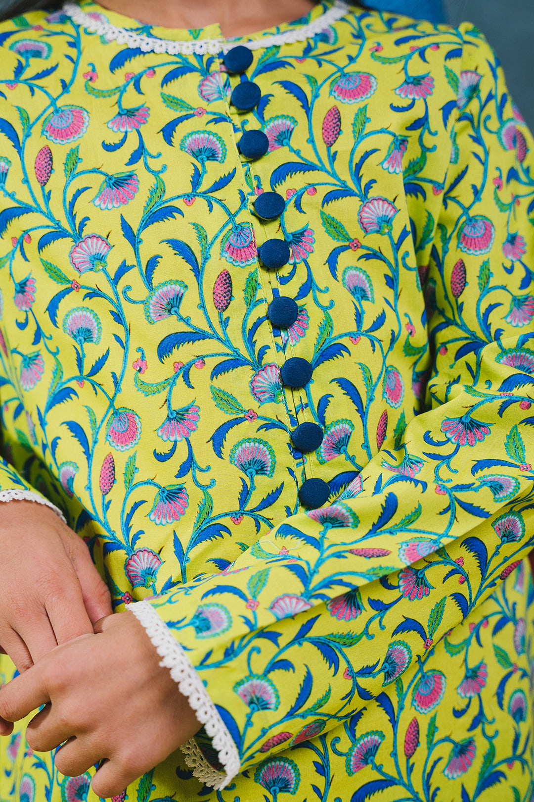 Zellbury Girls | 2 Piece Cambric | Kurta Trouser - 2679 - House Of Zarish