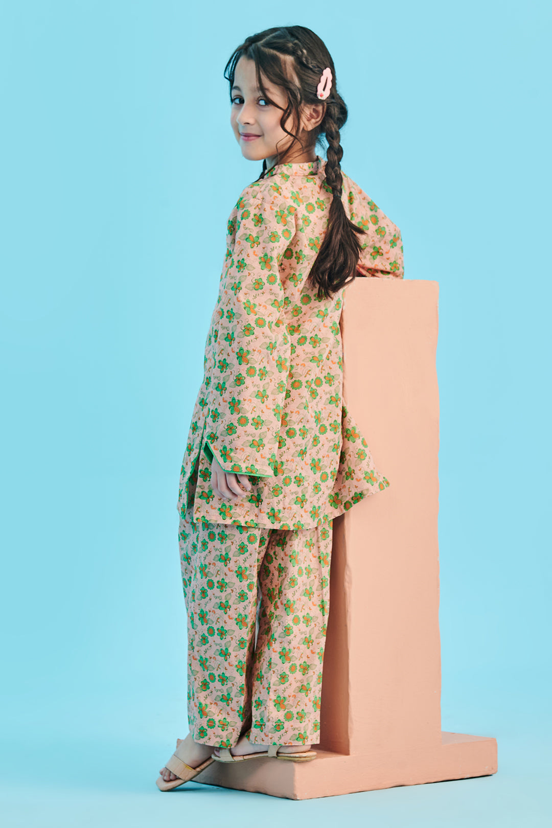 Zellbury Girls | 2 Piece Viscose | Kurta Trouser - 2702 - House Of Zarish