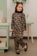 Zellbury Girls | 3 Piece Cambric | Embroidered Kurta Dupatta Trouser - 3823 - Libasekhas