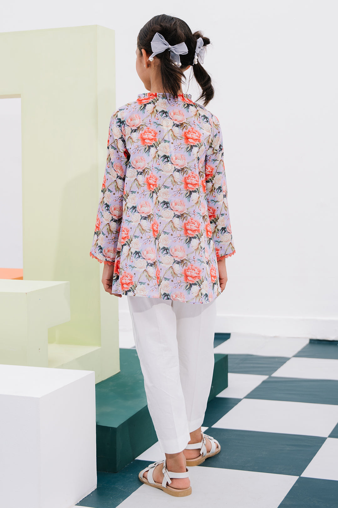 Zellbury Girls | 1 Piece Lawn | Kurta - 1390 - House Of Zarish
