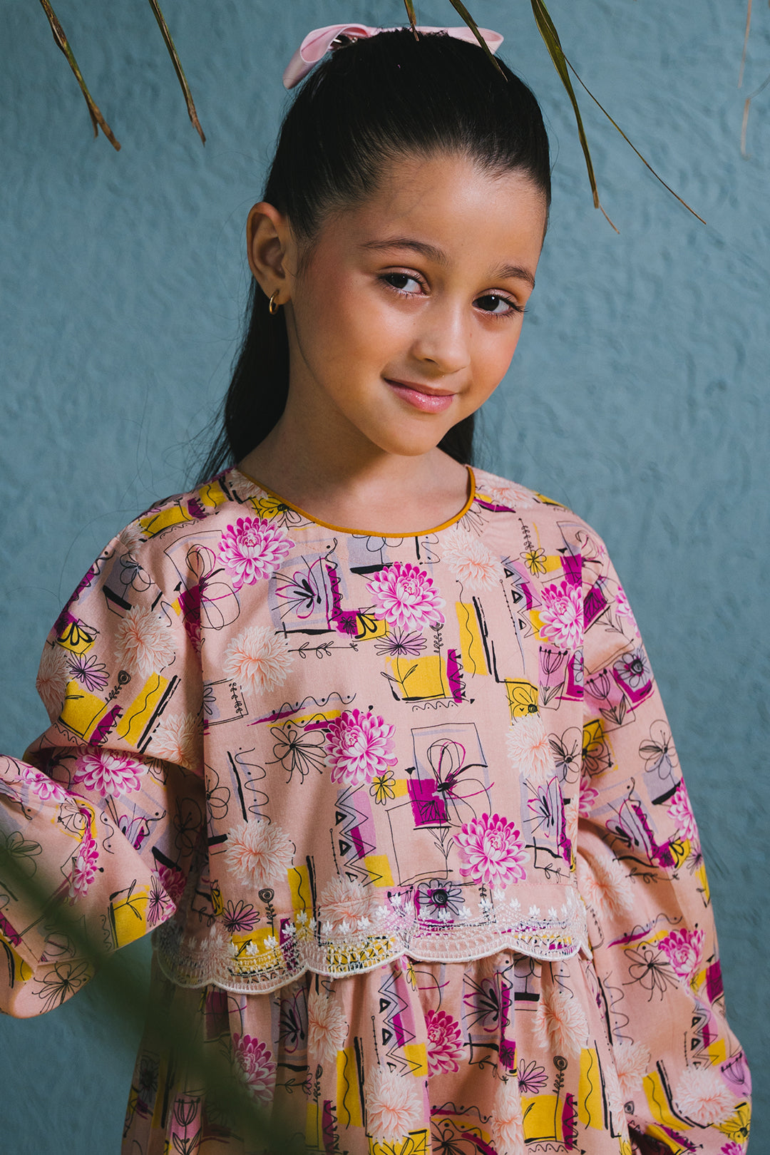 Zellbury Girls | 1 Piece Lawn | Embroidered Kurta - 1452 - House Of Zarish