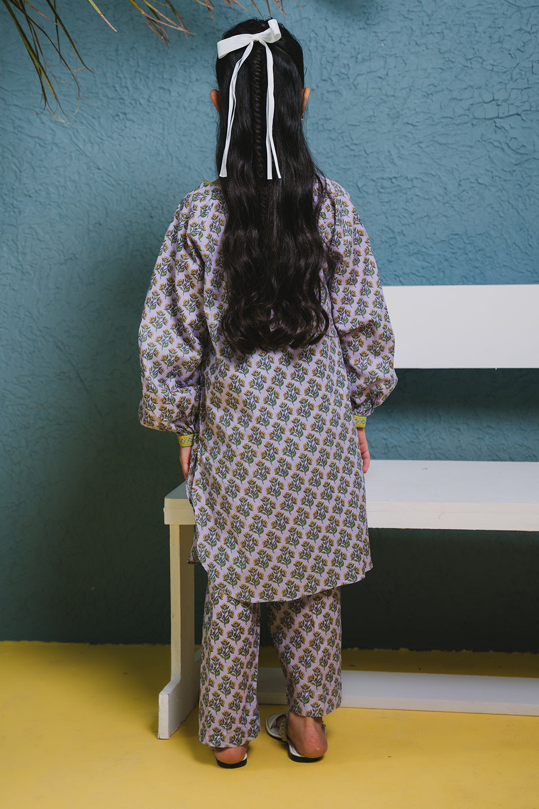Zellbury Girls | 2 Piece Lawn | Kurta Trouser - 2407 - House Of Zarish