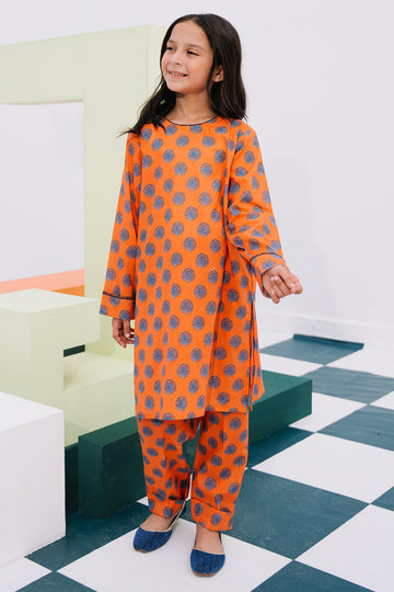 Zellbury Girls | 2 Piece Lawn | Kurta Trouser - 2409 - Libasekhas