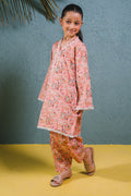 Zellbury Girls | 2 Piece Lawn | Kurta Trouser - 2424 - House Of Zarish