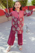 Zellbury Girls | 2 Piece Khaddar | Kurta Trouser - 2222 - Libasekhas
