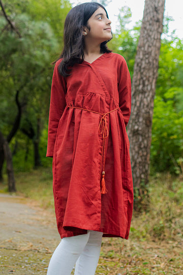 Zellbury Girls | 1 Piece Khaddar | Kurta - 1150 - House Of Zarish