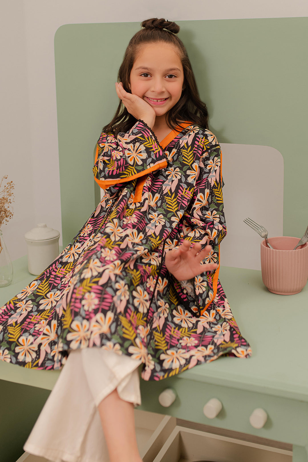 Zellbury Girls | 1 Piece Viscose | Kurta - 1722 - House Of Zarish