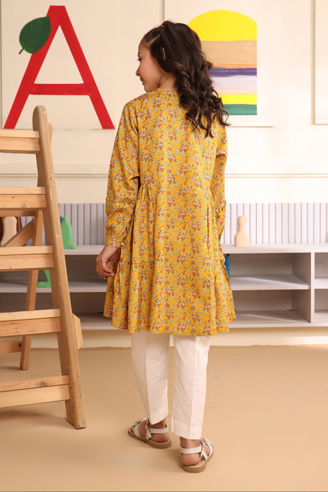 Zellbury Girls | 1 Piece Viscose | Kurta - 1723 - House Of Zarish