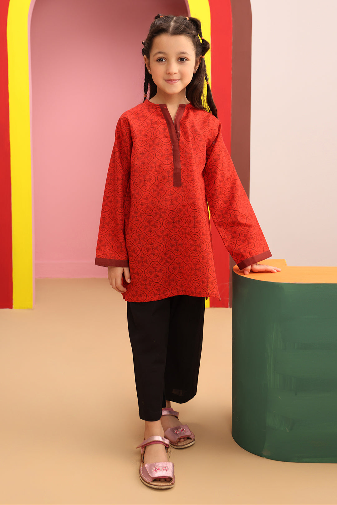 Zellbury Girls | 1 Piece Khaddar | Kurta - 1764 - House Of Zarish