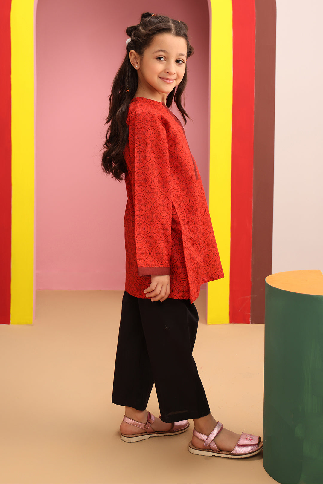 Zellbury Girls | 1 Piece Khaddar | Kurta - 1764 - House Of Zarish
