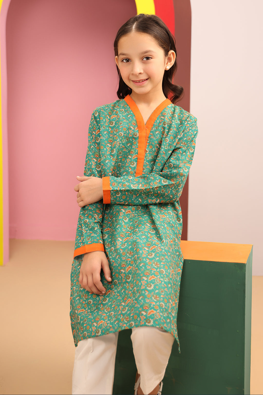 Zellbury Girls | 1 Piece Khaddar | Kurta - 1776 - House Of Zarish