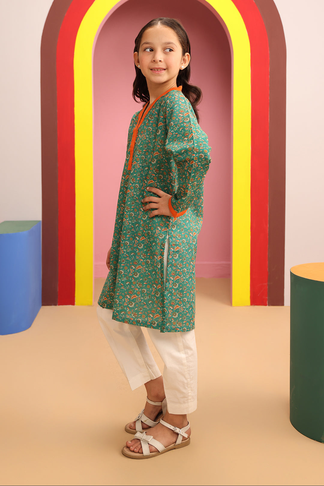 Zellbury Girls | 1 Piece Khaddar | Kurta - 1776 - Libasekhas