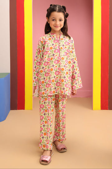 Zellbury Girls | 2 Piece Khaddar | Kurta Trouser - 2749 - Libasekhas