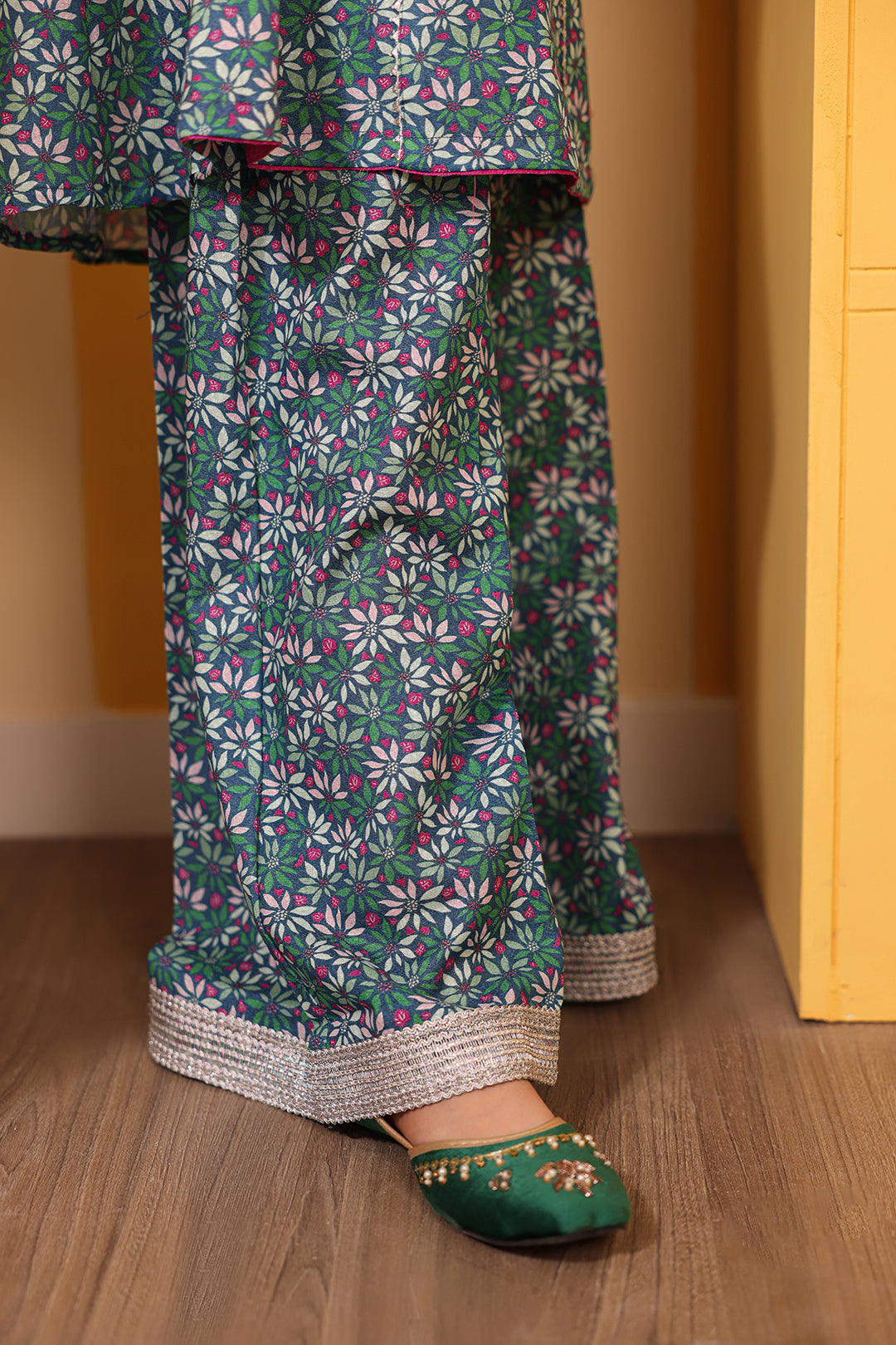 Zellbury Girls | 2 Piece Karandi | Kurta Trouser - 2762 - House Of Zarish