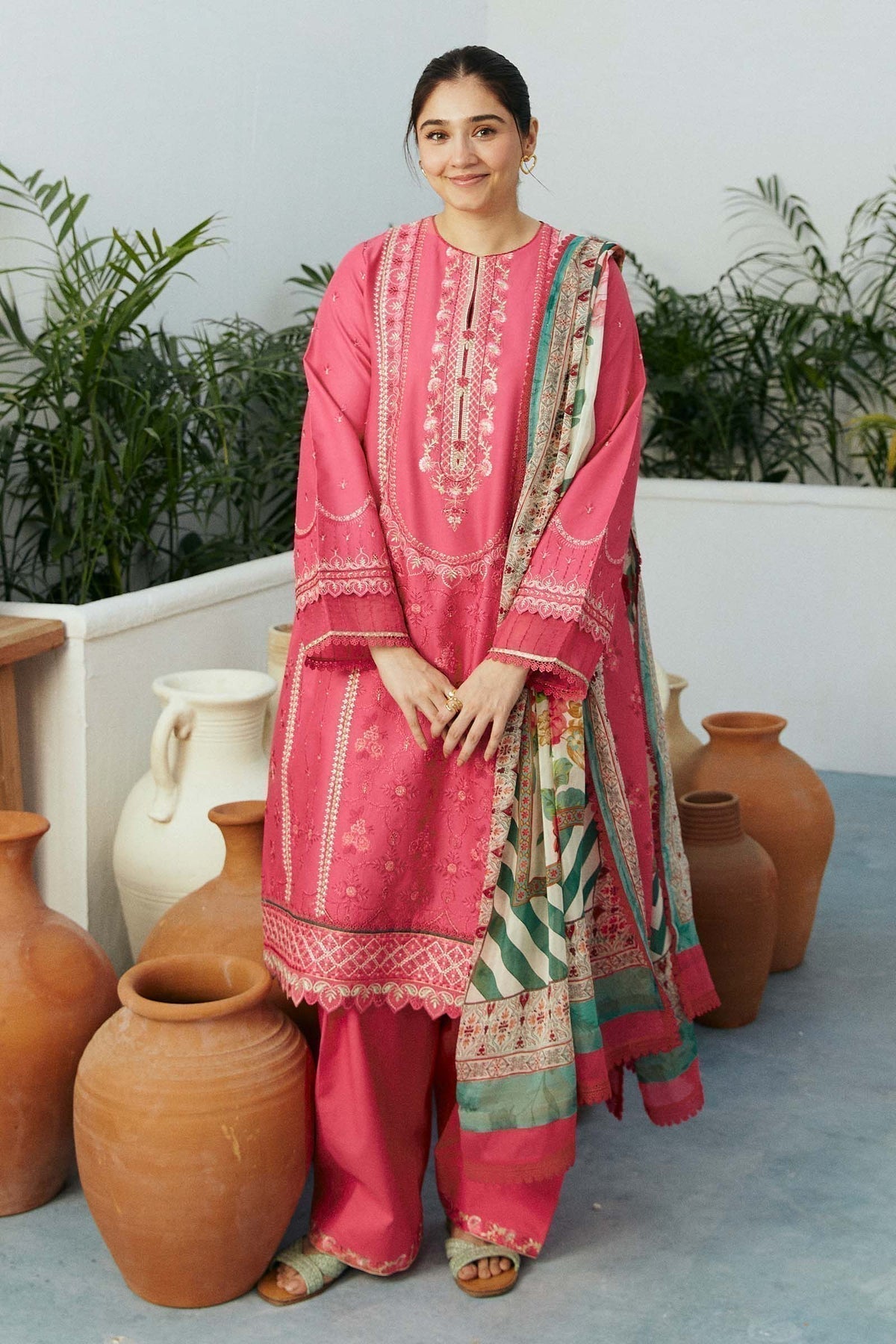 Zara Shahjahan | Coco Lawn Eid Edit 24 | GUL-D2 - House of Zarish