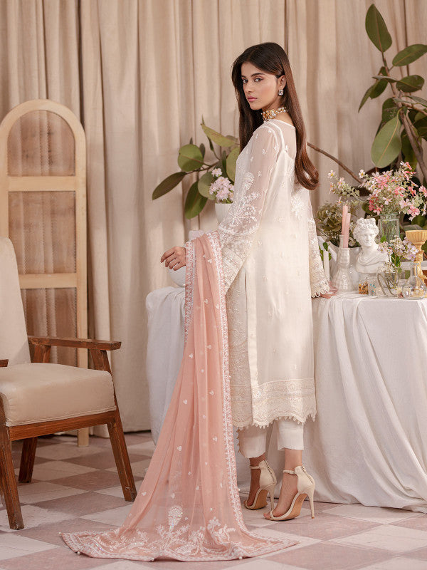 Gulaal | Embroidered Chiffon 23 | MEESHA UC-02 - House Of Anaya