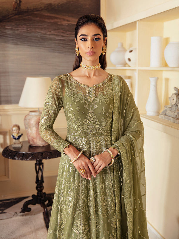 Gulaal | Embroidered Chiffon 23 | AYSA GL-EC-23V1-07 - House Of Anaya